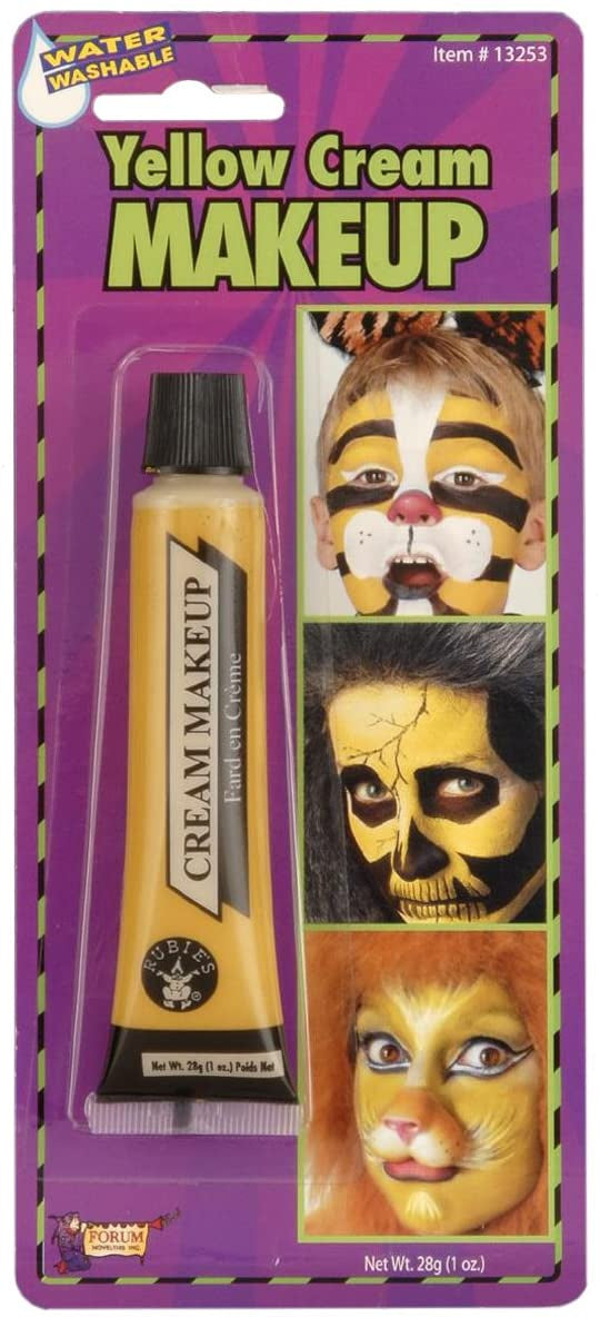 YELLOW CREAM MAKE UP IN TUBE ON B/C